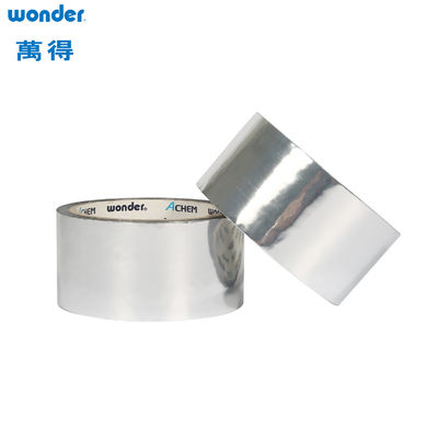 Heat Proof Aluminum Foil Repair Tape , Acrylic Adhesive Aluminum Pipe Tape