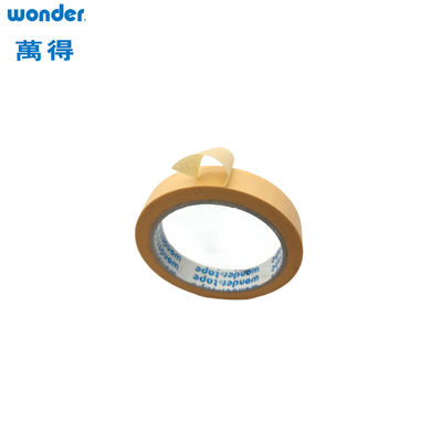 Crepe Paper Material Adhesive Masking Tape 0.145mm  Thickness  For Painting