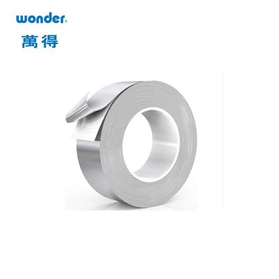 Silver Adhesive Conductive Aluminum Tape 70m Lenth Packaging