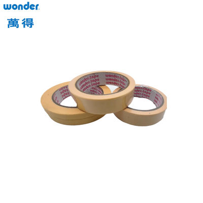 General Purpose Adhesive Masking Tape Strong Bonding 0.145mm Thickness