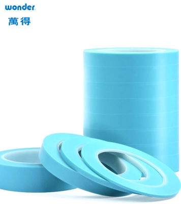 Blue PVC Adhesive Tapes 0.12mm Thickness Wonder Fine Line Masking Adhesive