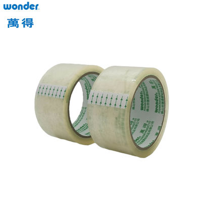 Semi Transparent BOPP Packaging Tape Marketing 0.038mm Water Based