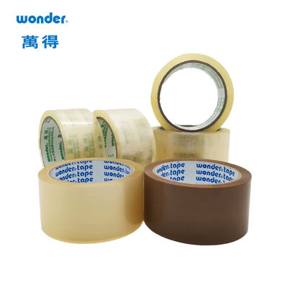 Transparent BOPP Packing Tape Packaging Water Based Adhesive Tape