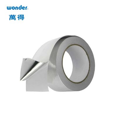 Waterproof Strong Aluminum Foil Tape Silver  Sealing With Bopp Film