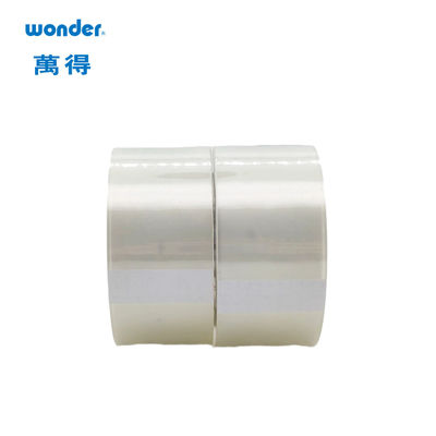 Anti Yellowing  BOPP Plain Tape , Crystal BOPP Sealing Tape 0.050mm