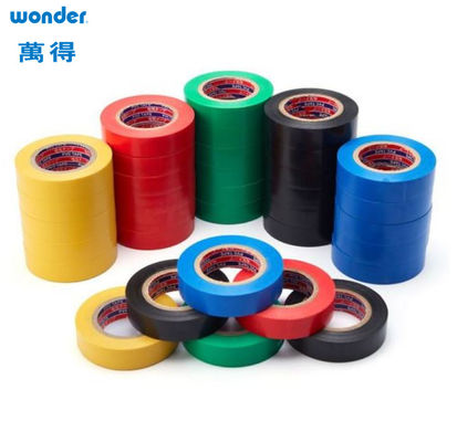 Flame Retardant  PVC Adhesive Tapes Black PVC Tape 50mm UL Certfied