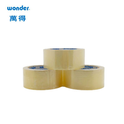 Transparent BOPP Packaging Tape 48mm X 50m Hot Melt Pressure Sensitive Adhesive
