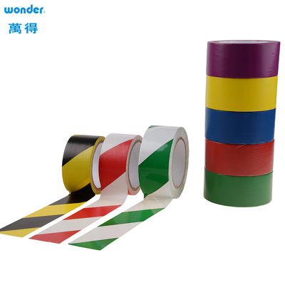 ODM Wonder PVC Electrical Insulation Tape , Yellow Black Flame Retardant PVC Tape