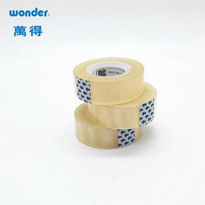School Use BOPP Stationery Tape 3 Inch Box Packing Water Based Adhesive