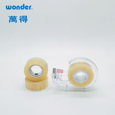 School Use Brown BOPP Self Adhesive Tape , Box Packaging Tape 0.038mm Thickness