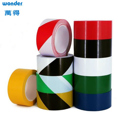 Green  PVC Caution Tape ,  PVC Floor Marking Tape 1260mm Width