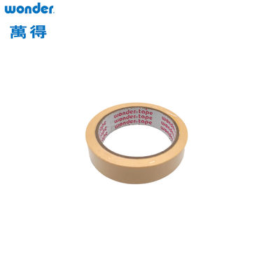 Crepe Paper Material Adhesive Masking Tape 0.145mm  Thickness  For Painting