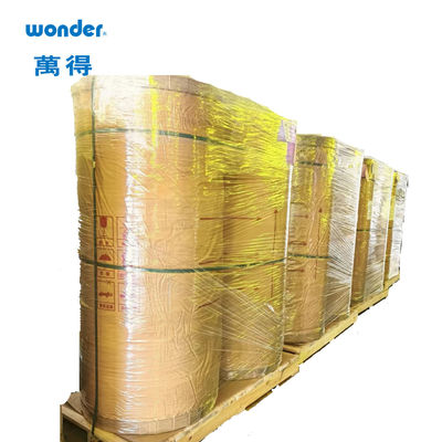 Water Based BOPP Packing Tape Jumbo Roll , Clear Jumbo Roll Adhesive Tape