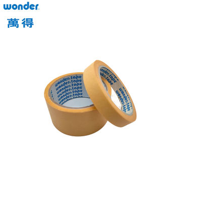High Temperature Adhesive Masking Tape 15M Length Crepe Paper Material