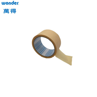High Temperature Adhesive Masking Tape 15M Length Crepe Paper Material