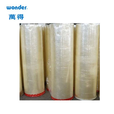 White BOPP Adhesive Jumbo Roll , 1620mm Width Binding Adhesive Tape