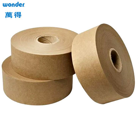 Writable Sealing Water Activated Gummed Kraft Paper Tape 1200mm Width