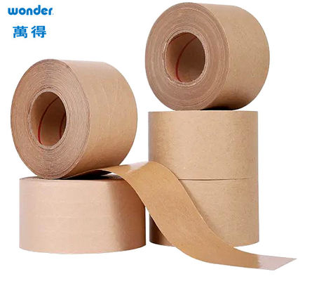 Writable Sealing Water Activated Gummed Kraft Paper Tape 1200mm Width
