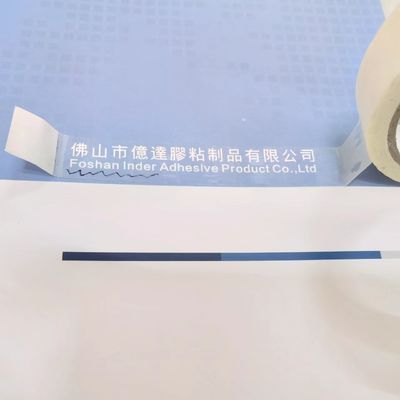 Matte White BOPP Stationery Tape For Writing Easy Tear Acrylic Adesive