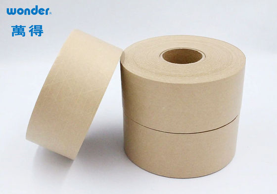 Gummed Paper Packing Tape ,Writable Self Adhesive Kraft Shipping Tape