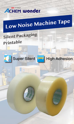 Low Noise Machine Tape Clear or Brown