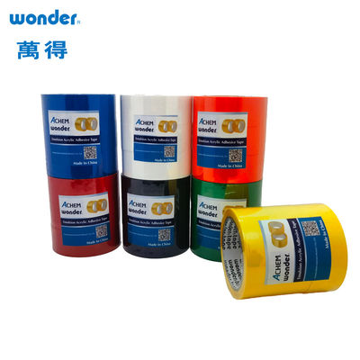 Low VOC BOPP Packaging Tape in Seven Colors for Environmentally Friendly Packaging