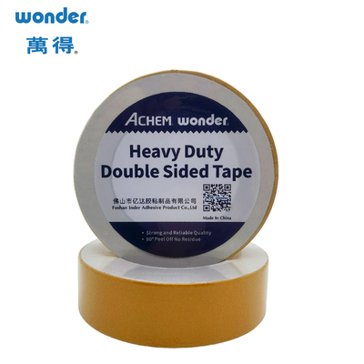 Hot Melt Based Self Adhesive Heavy Duty Double Sided Tape