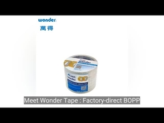 Clear BOPP Packaging Tape With Water-Based Adhesive